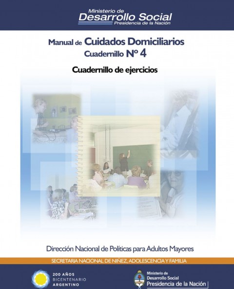 Manual de cuidados domiciliarios – Cuadernillo Nro. 4