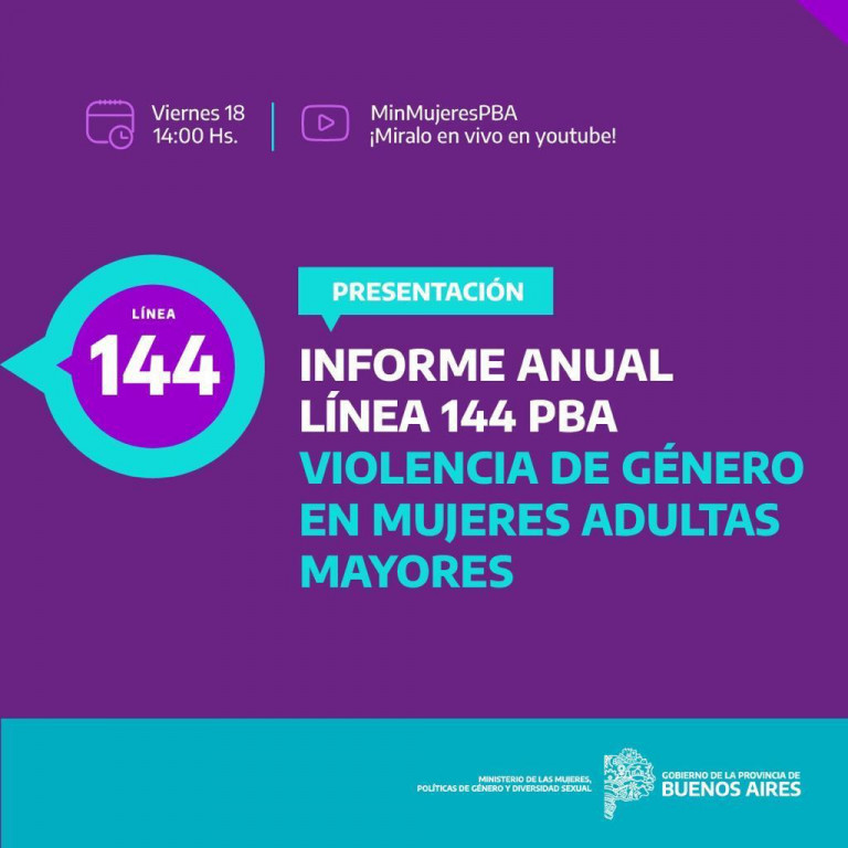 Argentina Informe Anual De La Línea 144 Pba Sobre Violencia De Género En Mujeres Adultas 6677